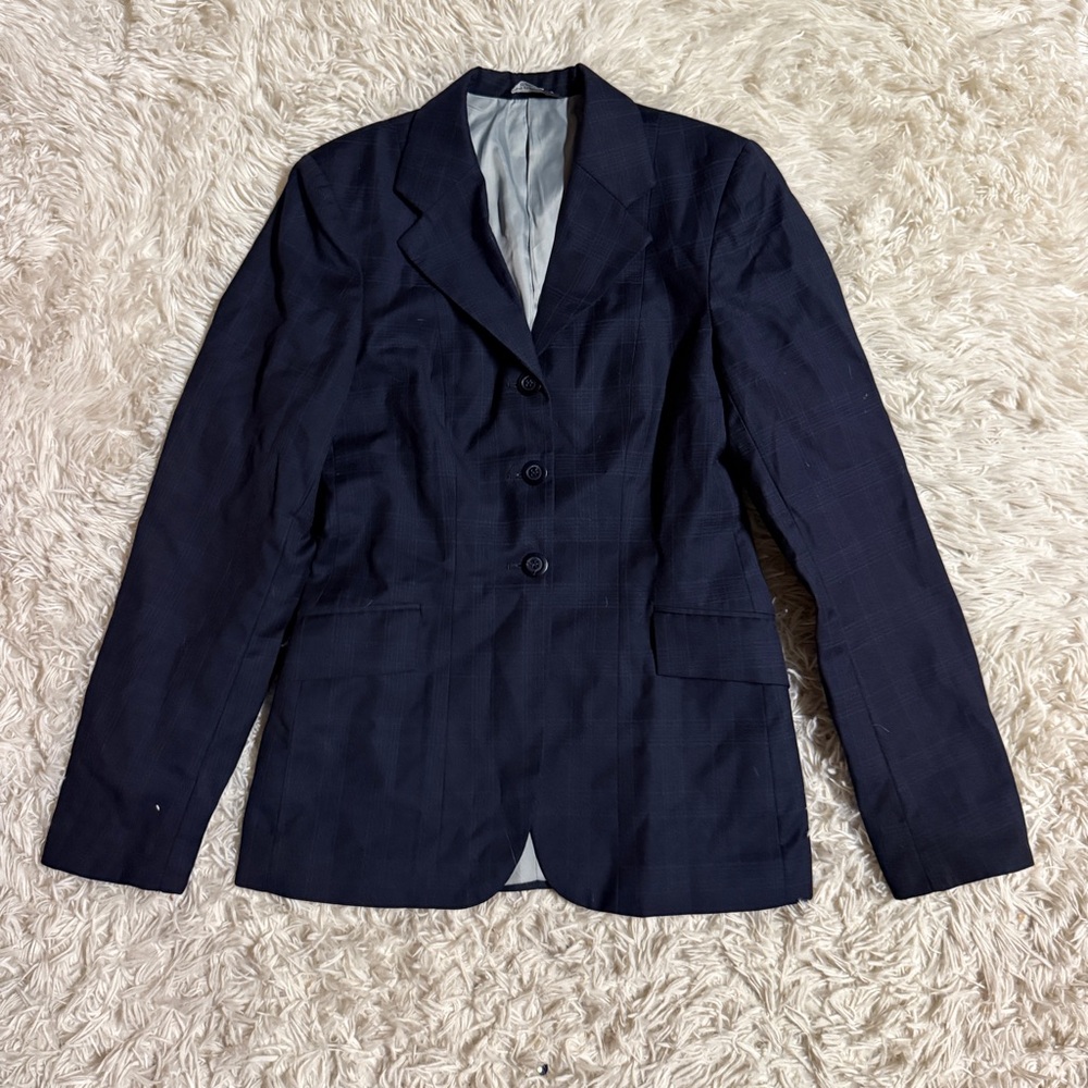 Women’s Size 8R Navy The Elite Horseback Riding Show Coat. Good Condition.